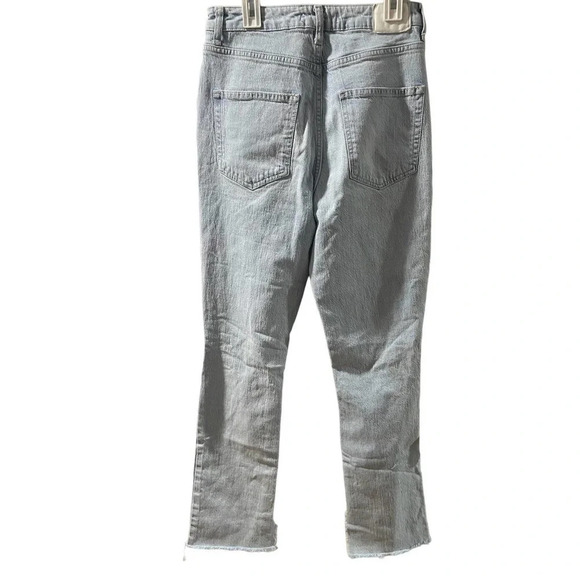 Distressed Zara Jeans, 98% Cotton - Picture 1 of 5